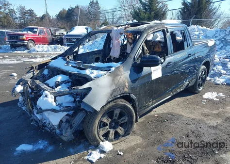 2020 Honda Ridgeline Black Edition из США, поврежденный, VIN 5FPYK3F85LB007647